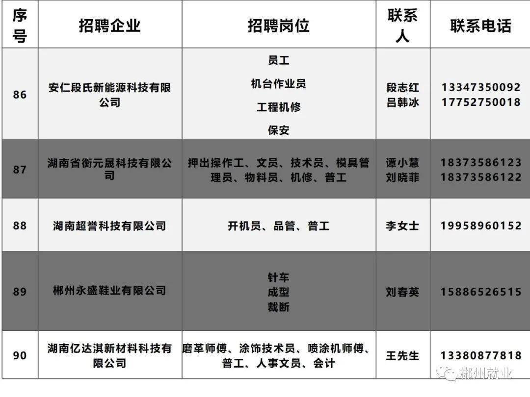 郴州市市联动中心最新招聘信息详解