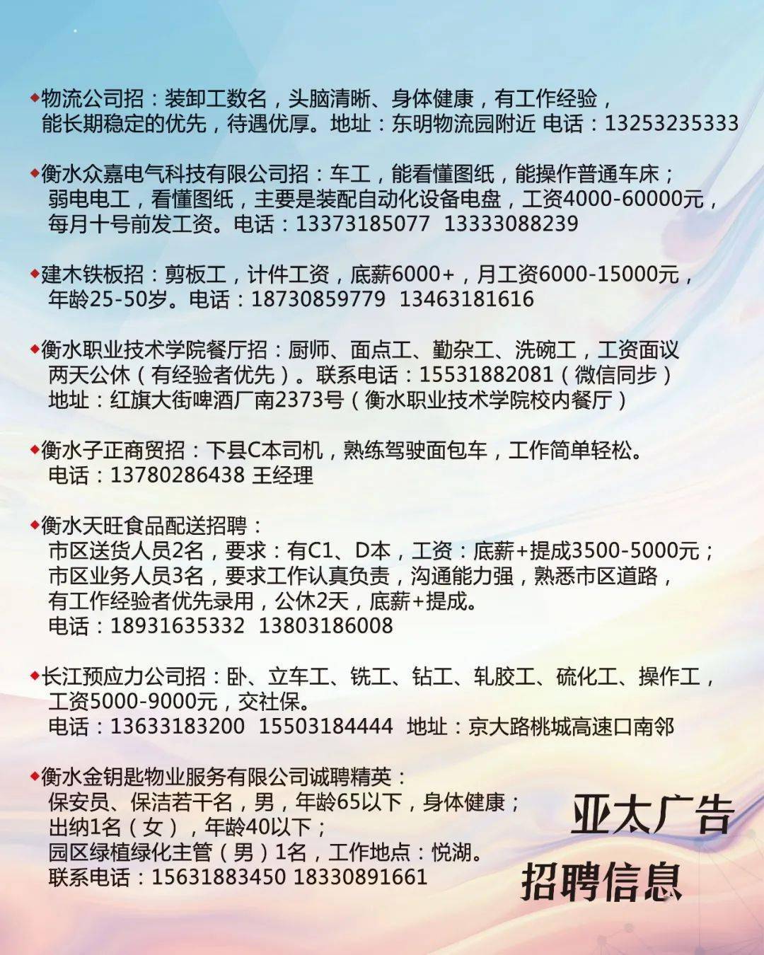 涞水镇最新招聘信息全面解析